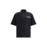 Dsquared² Black Cotton Polo Shirt